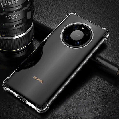 Huawei Mate 40 Pro Kılıf Mnc Nitro Anti Shock Silikon-Renksiz