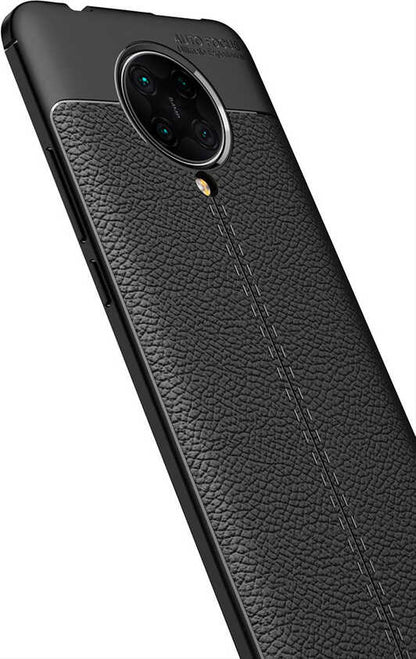 Xiaomi Redmi K30 Pro Kılıf Mnc Niss Silikon Kapak-Kırmızı