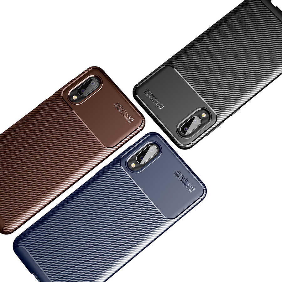 Galaxy A02 Kılıf Mnc Negro Silikon Kapak-Kahverengi