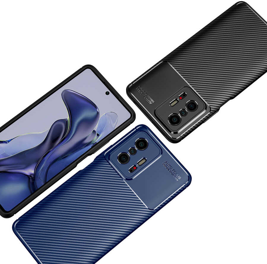 Xiaomi Mi 11T Pro 5g Kılıf Mnc Negro Silikon Kapak-Siyah