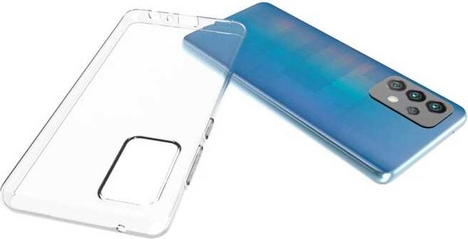 Galaxy A72 Kılıf Mnc Süper Silikon Kapak-Renksiz