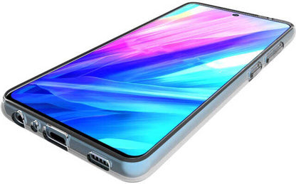 Galaxy A72 Kılıf Mnc Süper Silikon Kapak-Renksiz