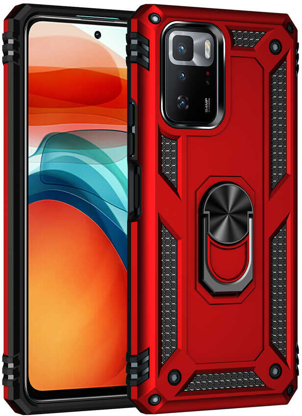 Xiaomi Poco X3 Gt Kılıf Mnc Vega Kapak-Gri