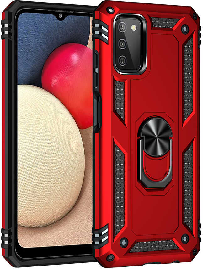 Galaxy A03S Kılıf Mnc Vega Kapak-Gri