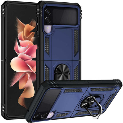Galaxy Z Flip 3 Kılıf Mnc Vega Kapak-Mavi