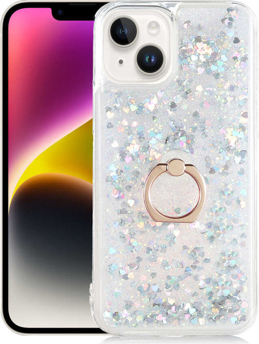 Apple iPhone 14 Plus Kılıf Mnc Milce Kapak-Gümüş