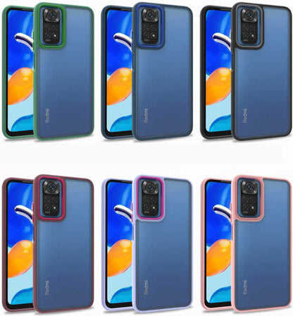 Xiaomi Redmi Note 11 Global Kılıf Mnc Flora Kapak-Rose Gold