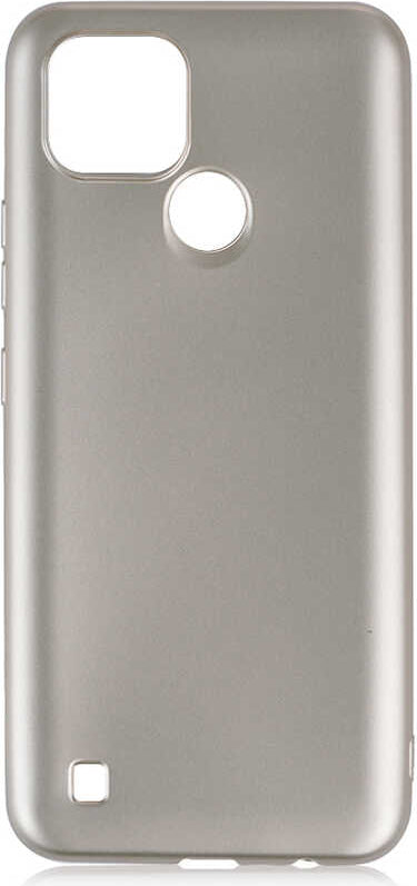 Realme C21 Kılıf Mnc Premier Silikon Kapak-Gold