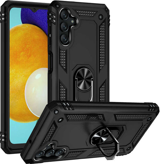 Galaxy A04S Kılıf Mnc Vega Kapak-Siyah