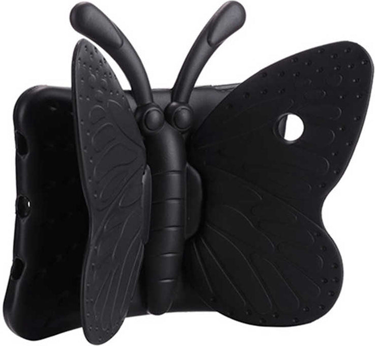 iPad Mini 5. Nesil  Uyumlu Mnc Butterfly Standlı Tablet Kılıf-Siyah