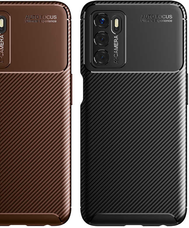 Oppo A16 Kılıf Mnc Negro Silikon Kapak-Siyah