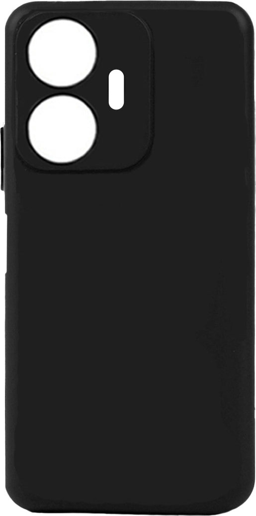 Realme C55 Kılıf Mnc Biye Silikon-Siyah