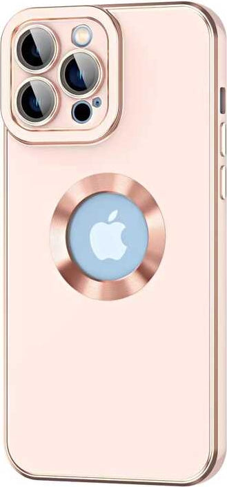 Apple iPhone 14 Pro Kılıf Mnc Kongo Kapak-Rose Gold