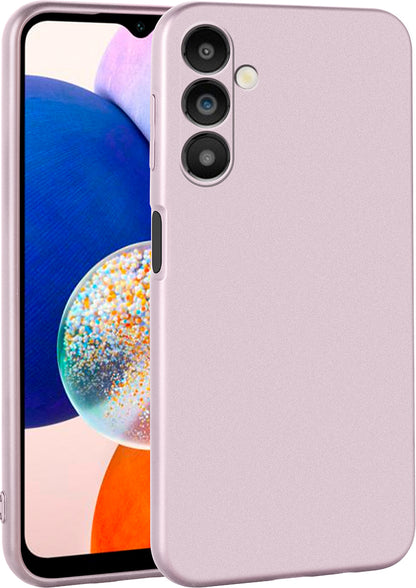 Galaxy A14 Kılıf Mnc Premier Silikon Kapak-Rose Gold