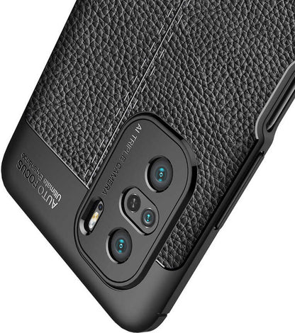 Xiaomi Mi 11i Kılıf Mnc Niss Silikon Kapak-Siyah