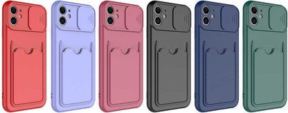 iPhone 11 Kılıf mnc Kartix Kapak-Koyu Mor