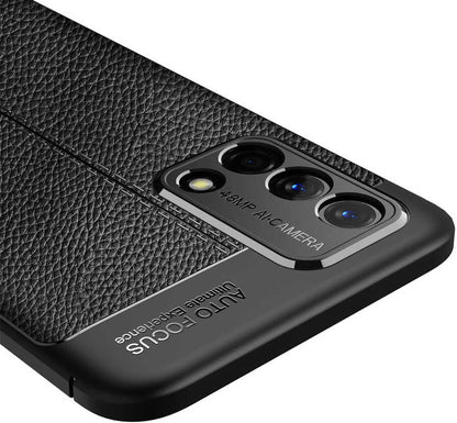 Oppo A74 4g Kılıf Mnc Niss Silikon Kapak-Kırmızı