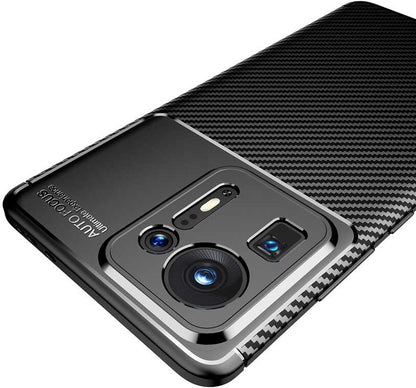 Xiaomi Mi Mix 4 Kılıf Mnc Negro Silikon Kapak-Kahverengi