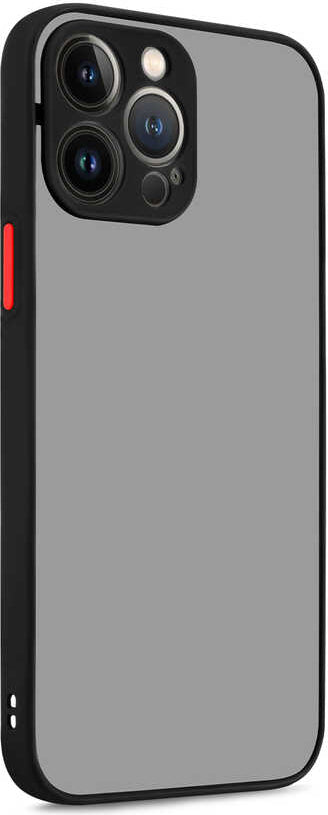 iPhone 13 Pro Kılıf Mnc Hux Kapak-Siyah