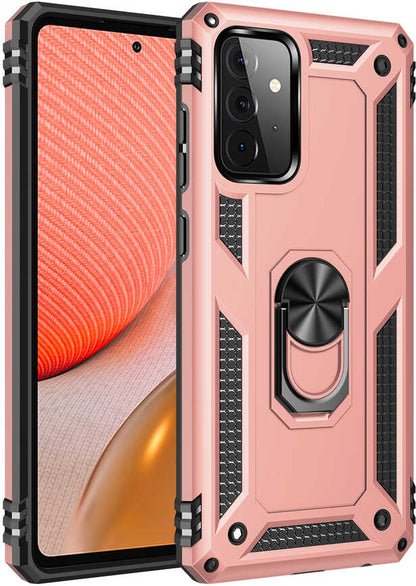 Galaxy A72 Kılıf Mnc Vega Kapak-Rose Gold