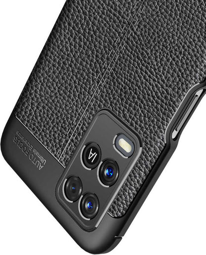 Oppo A54 4g Kılıf Mnc Niss Silikon Kapak-Lacivert