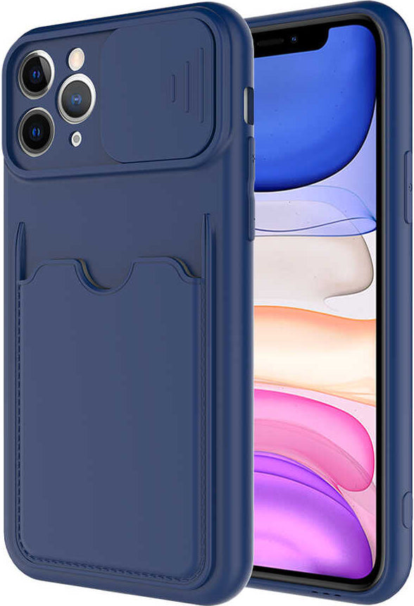 iPhone 11 Pro Kılıf mnc Kartix Kapak-Lacivert
