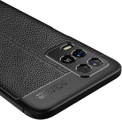 Oppo A54 4g Kılıf Mnc Niss Silikon Kapak-Siyah