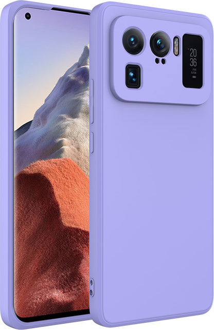 Xiaomi Mi 11 Ultra Kılıf Mnc Mara Laaakan Kapak-Lila