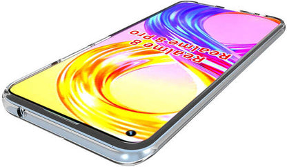 Realme 8 Pro Kılıf Mnc Süper Silikon Kapak-Renksiz