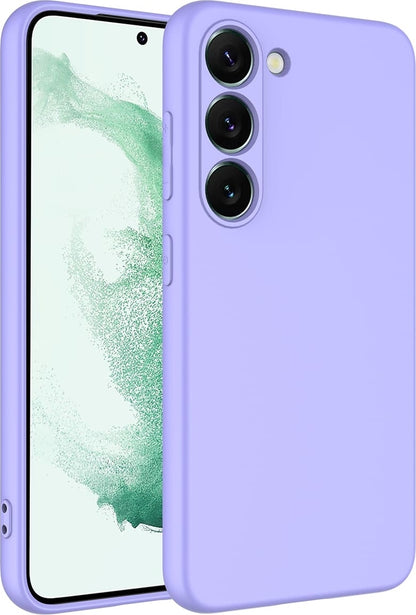 Galaxy S23 Plus Kılıf Mnc Mara Laaakan Kapak-Lila