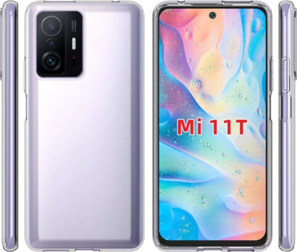 Xiaomi Mi 11T 5g Kılıf Mnc Süper Silikon Kapak-Renksiz