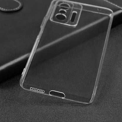 Xiaomi Mi 11T 5g Kılıf Mnc Süper Silikon Kapak-Renksiz