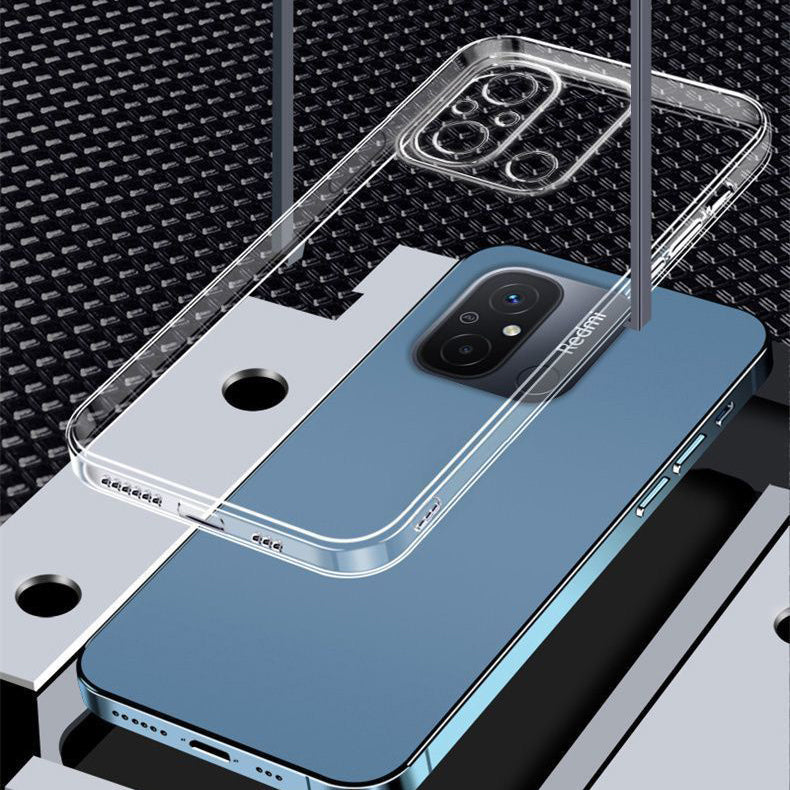 Xiaomi Redmi 12C Kılıf Mnc Süper Silikon Kapak-Renksiz