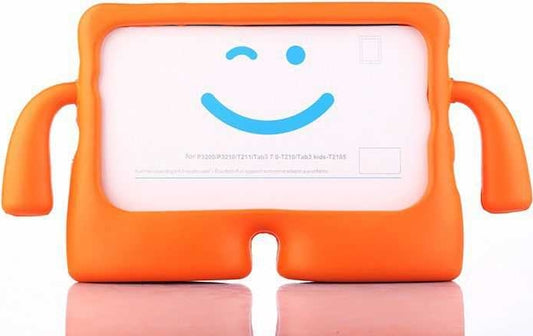 Matepad T5 10  Uyumlu Mnc Ibuy Standlı Tablet Kılıf-Turuncu