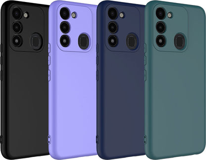 Tecno Spark 8c Kılıf Mnc Mara Laaakan Kapak-Lila