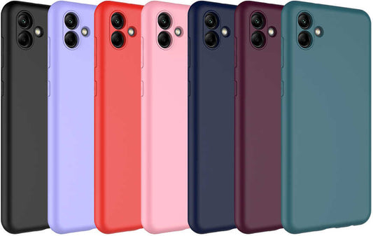 Galaxy A04 Kılıf Mnc Mara Laaakan Kapak-Kırmızı