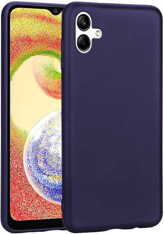 Galaxy A04 Kılıf Mnc Premier Silikon Kapak-Lacivert