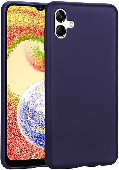 Galaxy A04 Kılıf Mnc Premier Silikon Kapak-Lacivert