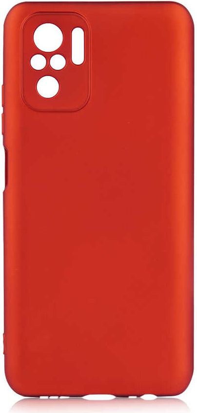 Xiaomi Redmi Note 10S Kılıf Mnc Premier Silikon Kapak-Kırmızı