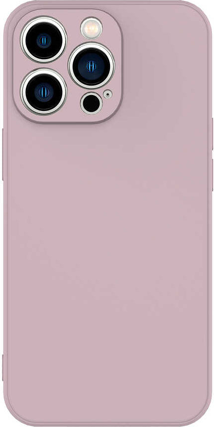 iPhone 13 Pro Max Kılıf Mnc Mara Laaakan Kapak-Pembe Açık