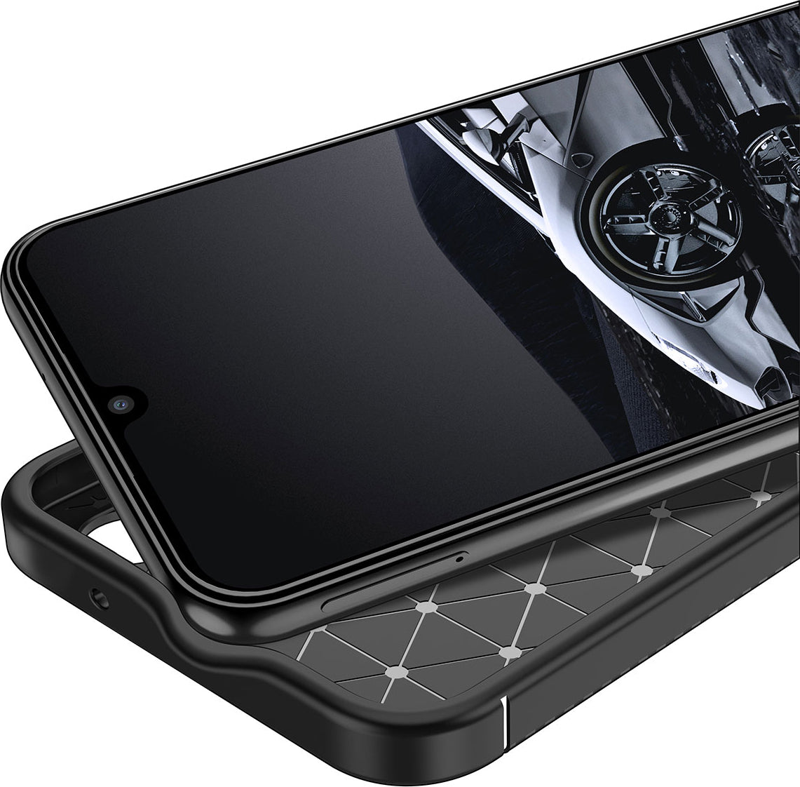 Galaxy A14 Kılıf Mnc Negro Silikon Kapak-Lacivert