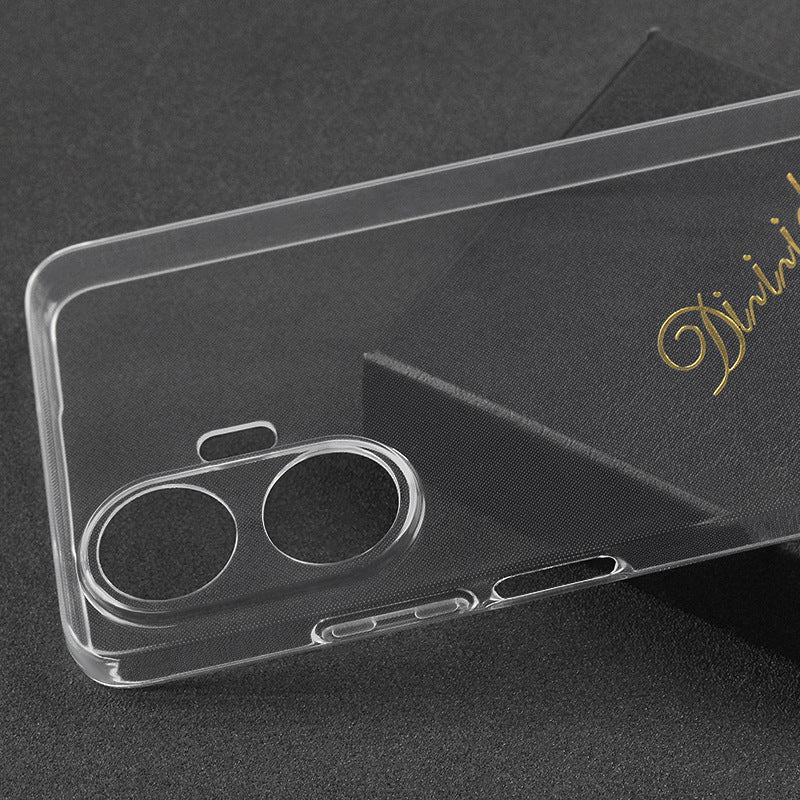 Realme C55 Kılıf Mnc Süper Silikon Kapak-Renksiz