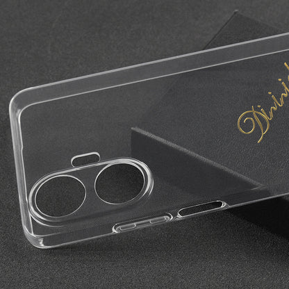 Realme C55 Kılıf Mnc Süper Silikon Kapak-Renksiz