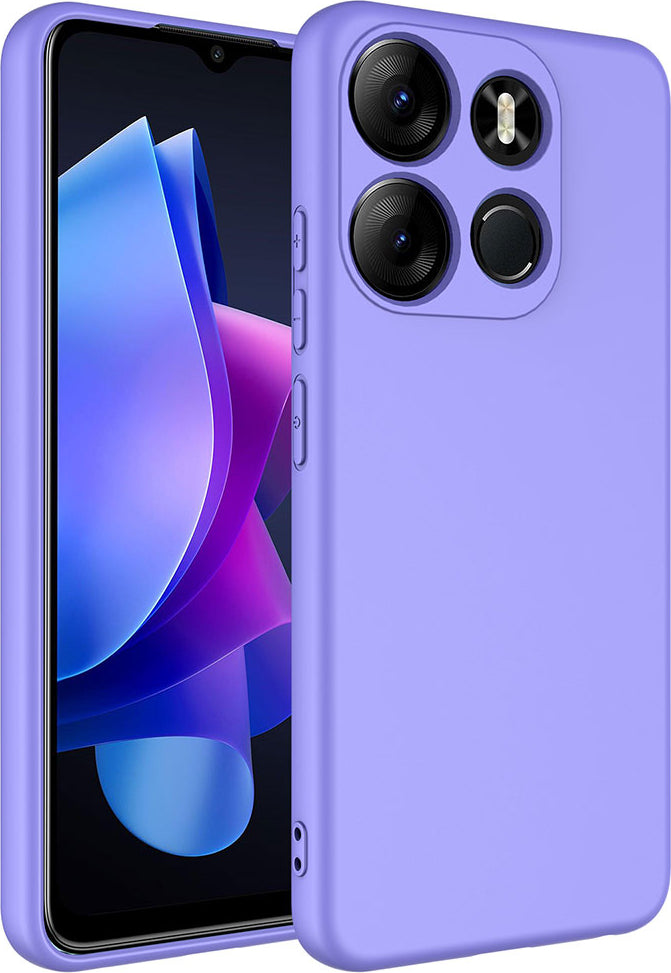 Tecno Spark Go 2023 Kılıf Mnc Mara Laaakan Kapak-Lila
