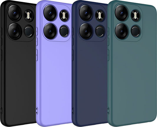 Tecno Spark Go 2023 Kılıf Mnc Mara Laaakan Kapak-Lila