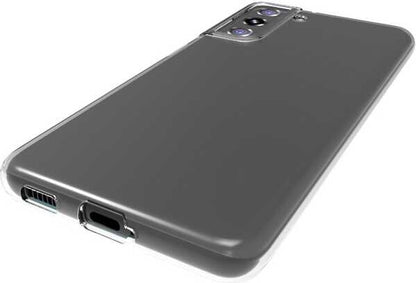 Galaxy S21 Kılıf Mnc Süper Silikon Kapak-Renksiz