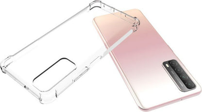 Huawei P Smart 2021 Kılıf Mnc Nitro Anti Shock Silikon-Renksiz