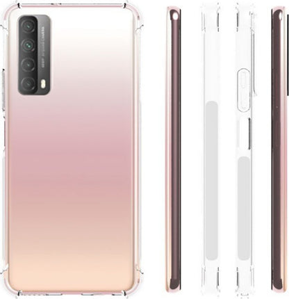 Huawei P Smart 2021 Kılıf Mnc Nitro Anti Shock Silikon-Renksiz