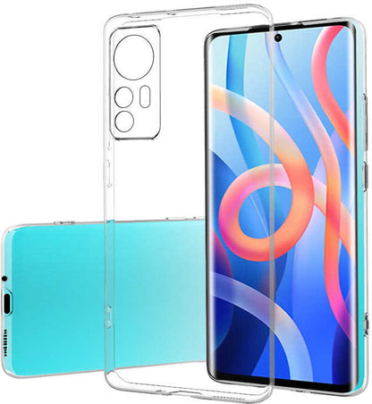 Xiaomi Mi 12 Kılıf Mnc Süper Silikon Kapak-Renksiz