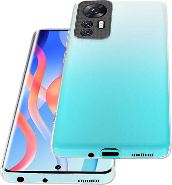 Xiaomi Mi 12 Kılıf Mnc Süper Silikon Kapak-Renksiz